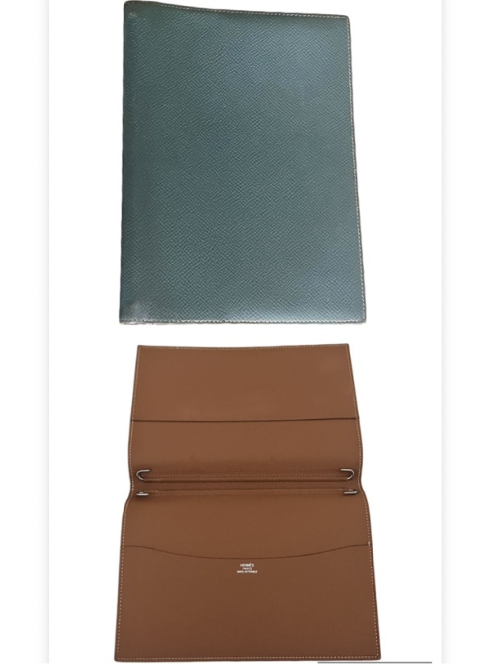 Hermes Globe Trotter Agenda Multicolor Leather